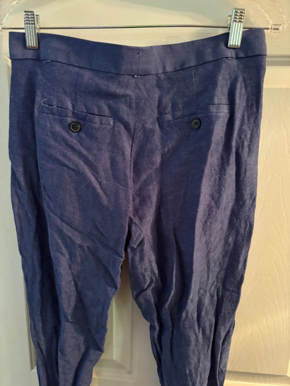 Banana Republic Blue Dress Pants Size 2 - Picture 3 of 6